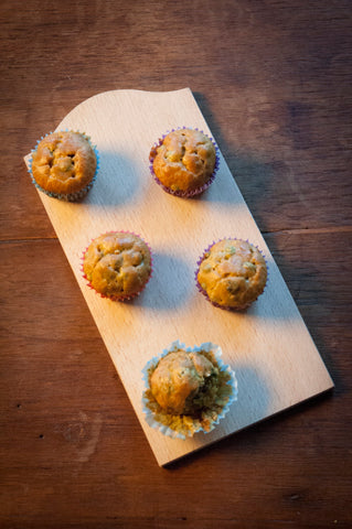 Muffin sans gluten à la farine de pois chiche beendi