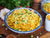 Riz basmati, curry de pois chiches et carottes Beendi