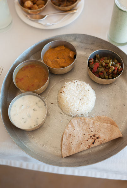 Thali ou le Repas à l’Indienne